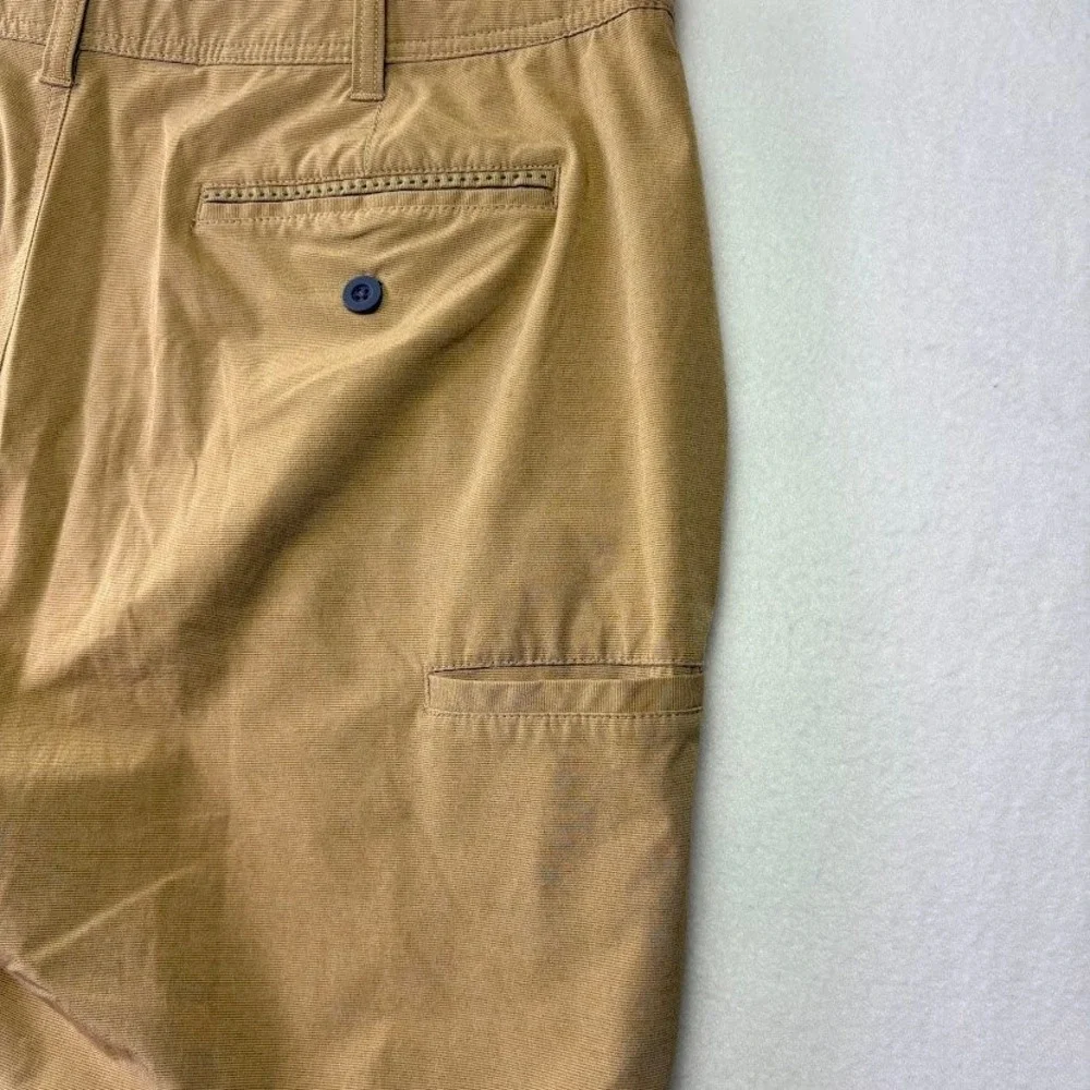 Orvis Performance Shorts Mens 38 Tan Good Hiking Utility Tool Pocket - Picture 7 of 9